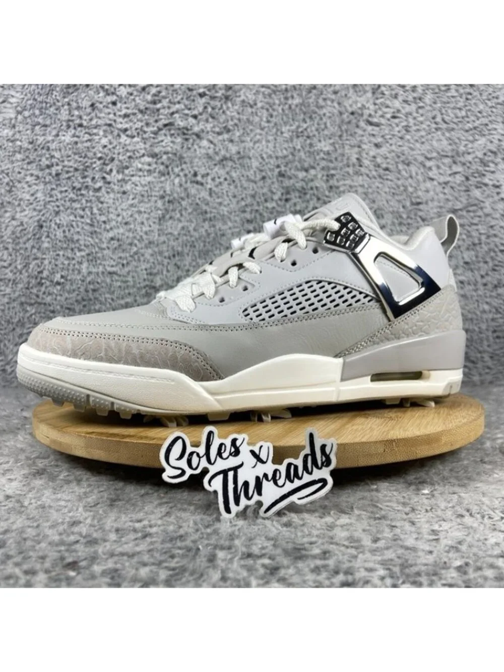 Air Jordan Spizike Golf Size 8 Men Light Iron Ore Neutral Grey HQ4365-001